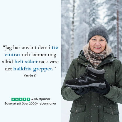 Nordfeet WinterGrip Women — Slip-Resistant & Waterproof