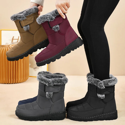 Brielle™ Winter Boots – Warm, Non-Slip & Water-Repellent