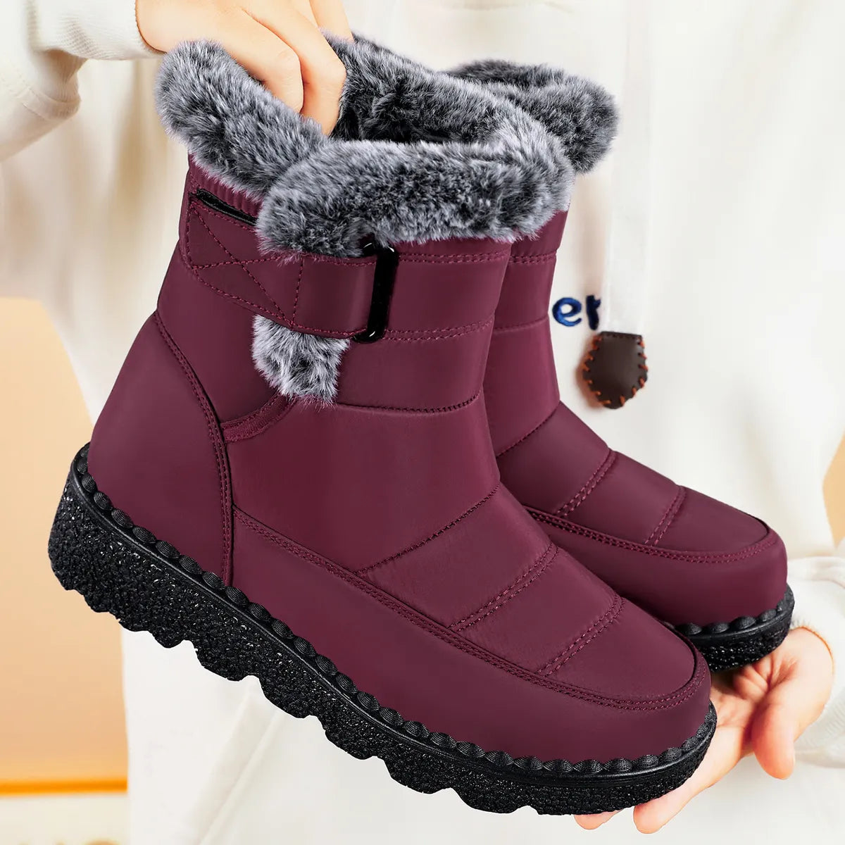 Brielle™ Winter Boots – Warm, Non-Slip & Water-Repellent