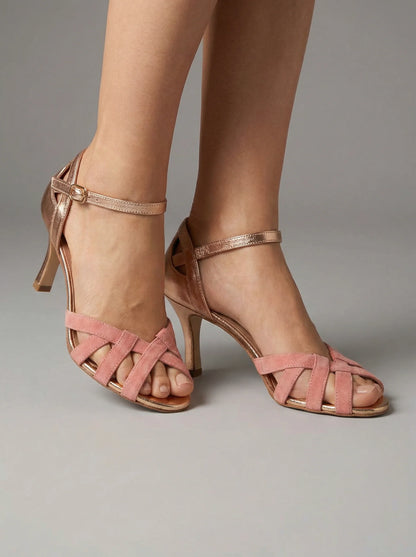 Estate Romana – Heeled Sandal with Soft Ankle Strap