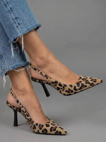 Wild Style – Animal Print Heeled Sandal